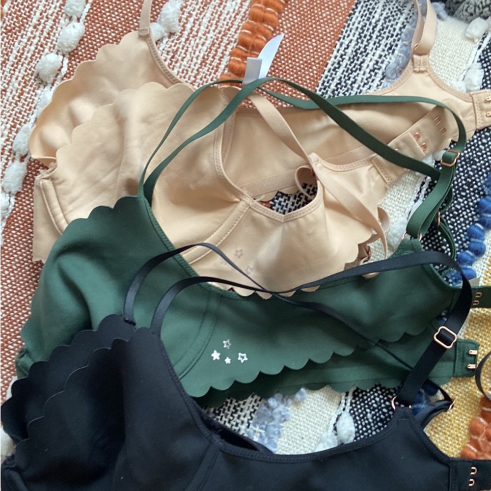 34A Aerie Scalloped Bralette/bra (3)